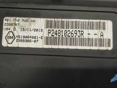 Foto 2ª: Cuadro de Instrumentos Renault Kangoo EXPRESSION 90CV 66KW [K9K B6] (2013)