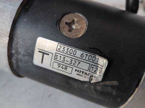 Foto 3ª: Motor de Arranque Nissan Terrano TD27TI (1996)