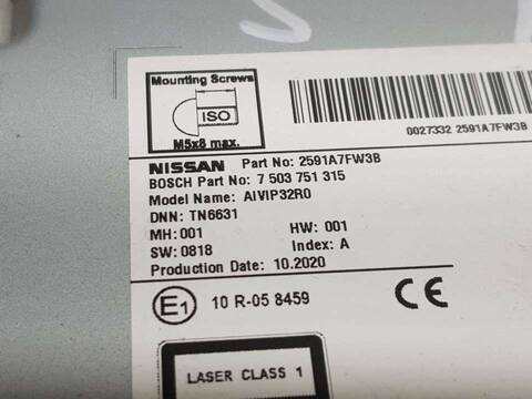 Foto 3ª: Sistema GPS Nissan Qashqai ACENTA 116CV 85KW [K9K872] (2020)