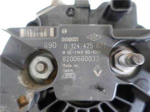 Foto 3ª: Alternador Renault Clio 1.5 DCI 64CV 47KW [D/ K9K T 7] (2008)