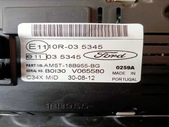 Foto 2ª: Pantalla Multifuncion Ford C Max 1.0 ECOBOOST CAT 101CV (2010)