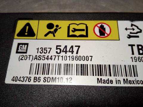 Foto 2ª: Caja Reles Fusibles Opel Insignia COSMO BERLINA 131CV 96KW [A20DTH] (2010)