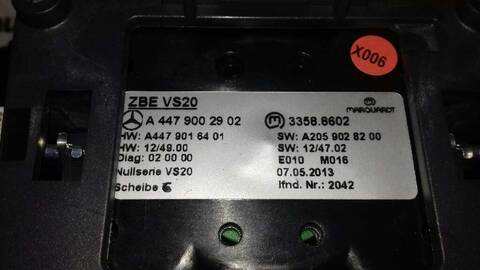 Foto 3ª: Mando Multifuncion Mercedes Clase V 200 136CV 100KW (2014)