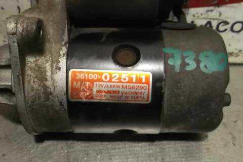 Foto 3ª: Motor de Arranque Hyundai Atos 1.0 CAT 58CV 43KW [G4HCE] (2001)