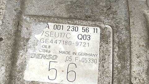 Foto 3ª: Compresor Aire Acondicionado Mercedes Clase C 160 200 CDI 203.004) BERLINA 122CV 90KW [OM646962] (2004)