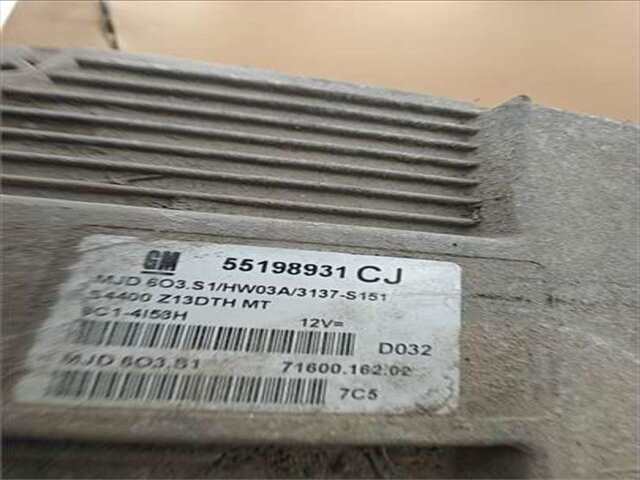 Foto 3ª: Centralita Motor ECU Opel Corsa 1.3 ESSENTIA [1.3 LTR. - 55 KW 16V CDTI] [Z 13 DTJ / LDP]