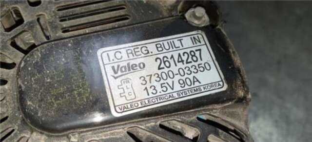 Foto 2ª: Alternador Hyundai i10 1.2 BLACK LINE [1.2 LTR. - 64 KW CAT] [G4LA]