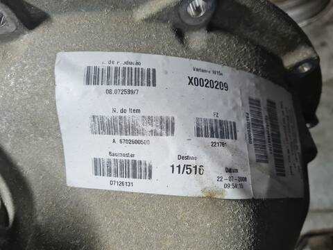 Foto 4ª: Caja Cambios Mercedes Vario PRDK - 616 D OM 904 LA CABINA DOBLE 156CV 115KW [OM904LAIII/7] (2009)