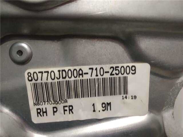 Foto 3ª: Elevalunas Eléctrico Delantero Derecho Nissan Qashqai 2.0 TEKNA [2.0 LTR. - 104 KW 16V CAT]