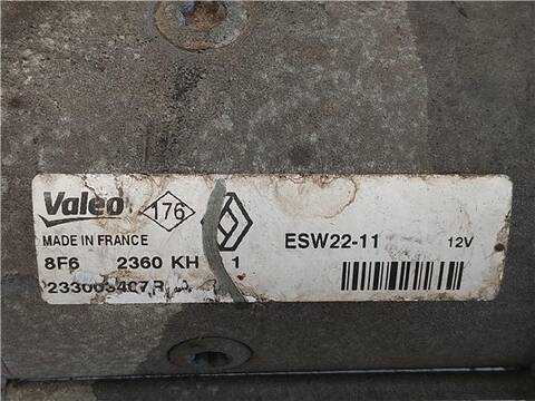 Foto 3ª: Motor de Arranque Renault Master 2.3 DCI FWD JV0A JV0B) 136CV 100KW FURGON [M9T 702] (2016)