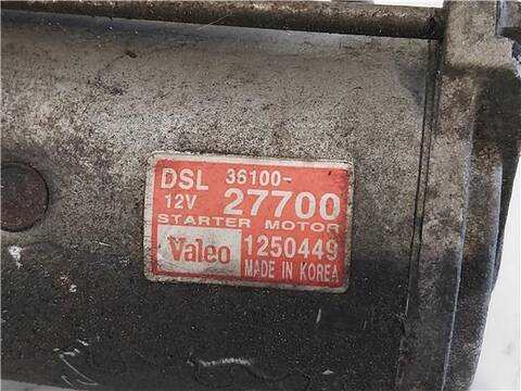 Foto 3ª: Motor de Arranque Kia Ceed 2.0 EMOTION 140CV 103KW ED) [D4EA] (2007)