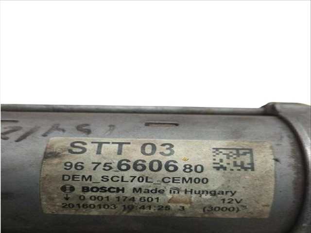 Foto 2ª: Motor de Arranque Peugeot 308 1.6 BLUEHDI 120 120CV (2014)