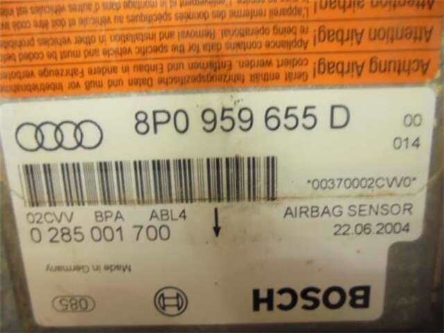 Centralita Airbag Audi A3 2.0 TDI AMBITION QUATTRO (103KW) [2.0 LTR. - 103 KW TDI]