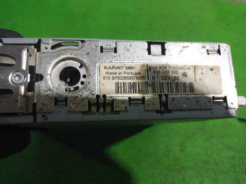 Foto 3ª: Sistema Audio Radio CD Peugeot 307 1.6 16V HDI BERLINA 90CV 66KW [9HVDV6ATED4] (2005)