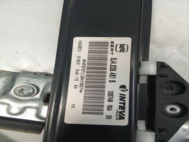 Foto 4ª: Elevalunas Manual Trasero Izquierdo Seat Ibiza 1.6 TDI 105CV 77KW