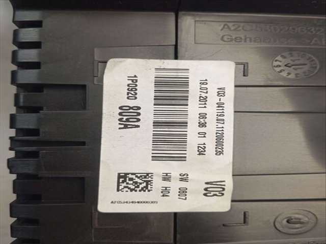 Foto 3ª: Cuadro de Instrumentos Seat Altea ERENCE 102CV 75KW [BSE] (2011)