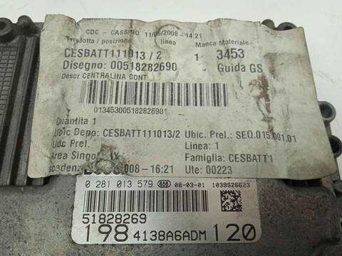 Foto 3ª: Centralita Motor ECU Fiat Bravo 1.9 8V JTD CAT 120CV 88KW [192A8000] (2008)