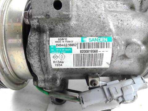 Foto 2ª: Compresor Aire Acondicionado Renault Clio 1.2 16V BR02 BR0J BR11 CR02 CR0J CR11) [D4F 706] (2005)
