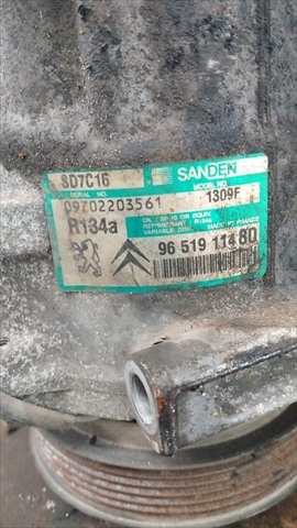 Foto 3ª: Compresor Aire Acondicionado Peugeot 307 1.6 HDI 110CV [9HY] (2005)