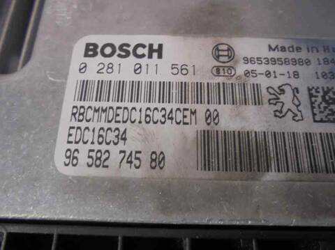 Foto 2ª: Centralita Motor ECU Citroen C5 1.6 16V HDI FAP BERLINA 109CV 80KW [9HZ] (2005)