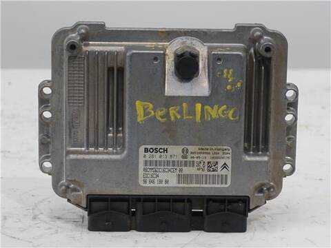 Foto 3ª: Centralita Motor ECU Citroen Berlingo 1.6 HDI 90 90CV 66KW [9HX (DV6ATED4)] (2008)