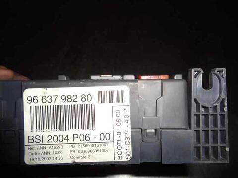 Foto 3ª: Centralita Confort BSI Peugeot 207 CONFORT 68CV 50KW [8HZ] (2008)