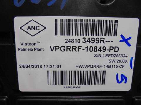 Foto 3ª: Cuadro de Instrumentos Renault Captur LIFE 90CV 66KW [H4B B4] (2018)