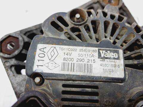 Foto 2ª: Alternador Renault Megane CONFORT AUTHENTIQUE BERLINA 120CV 88KW II BERLINA 3P [F9Q B8] (2006)