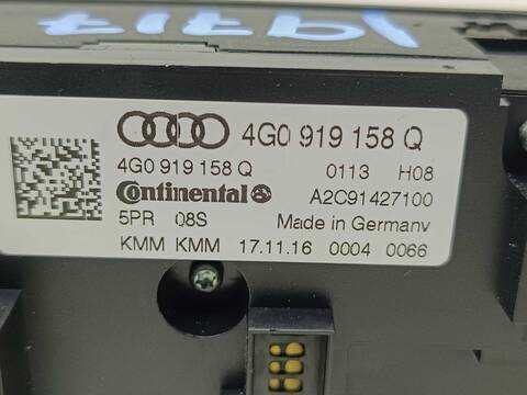 Foto 3ª: Mando Climatizador Audi A6 3.0 TDI ADVANCED EDITION 272CV 200KW [CRTD] (2017)