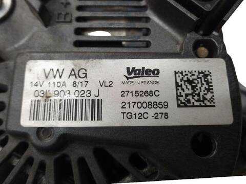 Foto 2ª: Alternador Seat Leon 2.0 TDI 184CV (2012)