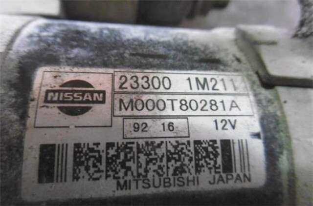 Motor de Arranque Nissan Almera 1.6