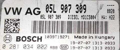 Foto 2ª: Centralita Motor ECU Audi A4 AVANT [DEZ] (2019)