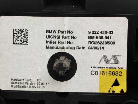 Foto 2ª: Cuadro de Instrumentos Bmw Mini COOPER D 112CV 82KW [N47C20A] (2014)