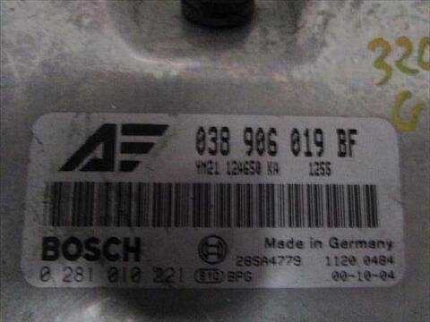 Foto 2ª: Centralita Motor ECU Ford Galaxy 1.9 TDI 115CV 85KW [AUY] (2001)