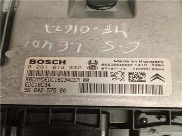 Foto 2ª: Centralita Motor ECU Citroen C5 1.6 HDI (RC8HZB) [9HZ]