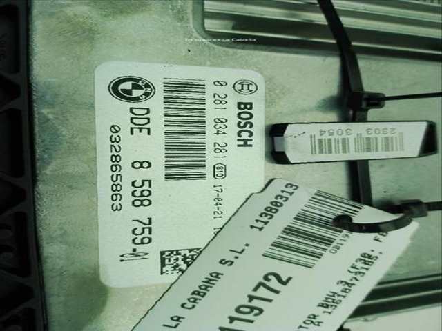 Foto 3ª: Centralita Motor ECU Bmw Serie 3 315 316 D (2011)