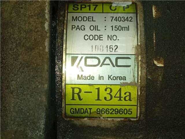 Compresor Aire Acondicionado Chevrolet Captiva 2.0 VCDI LT [2.0 LTR. - 110 KW DIESEL CAT]