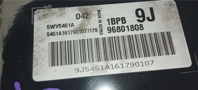 Centralita Motor ECU Chevrolet Matiz 1.0 LPG
