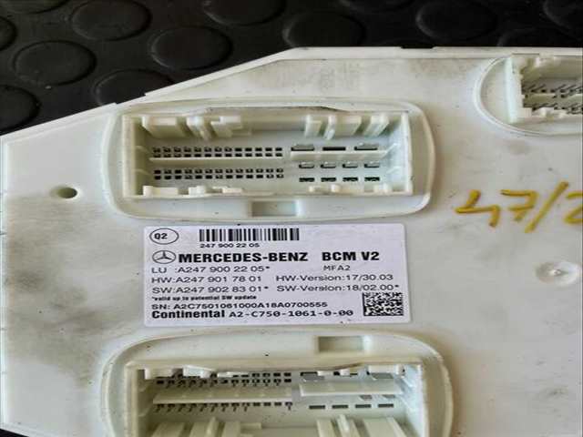 Foto 2ª: Caja Reles Fusibles Mercedes Clase A 140 1.5 CDI CAT 109CV (2012)