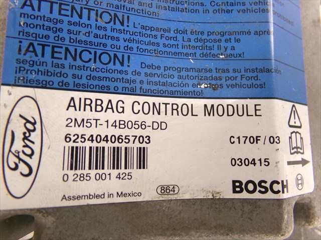 Foto 4ª: Centralita Airbag Ford Focus 1.8 TDCI SEDAN, 1998-2004 [FFDA] (2003)
