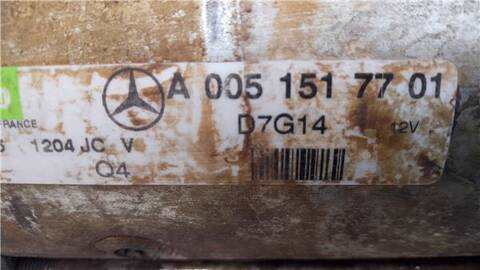 Foto 2ª: Motor de Arranque Mercedes Clase CLS 320 3.0 CDI 165KW BM 219)