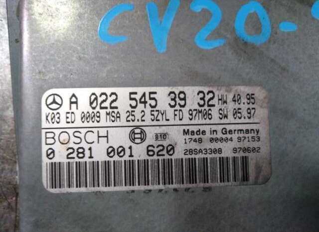 Centralita Motor ECU Mercedes Clase E 180 E 290 TURBO-D (210.017)