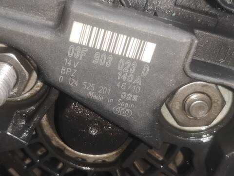 Foto 3ª: Alternador Skoda Yeti CBZB (2011)
