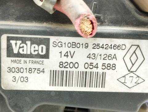 Foto 2ª: Alternador Renault Megane 75CV 55KW I CLASSIC LA0) (2001)