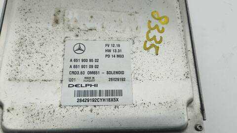 Foto 3ª: Centralita Motor ECU Mercedes Clase G 230 GLA 200 CDI - D 156.908) 136CV 100KW (2018)