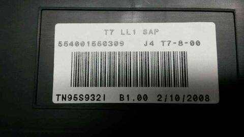Foto 4ª: Cuadro de Instrumentos Peugeot 308 VERSION INDEFINIDA (2007)
