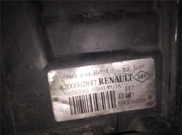 Faro Derecho Renault Laguna 1.6 16V (BG0A. BG0L)