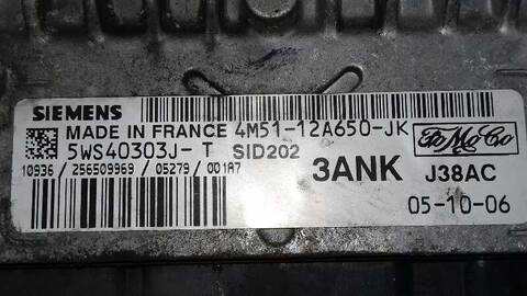 Foto 3ª: Centralita Motor ECU Ford Focus AMBIENTE D) BERLINA 115CV 85KW [KKDA] (2006)