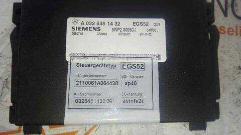 Foto 3ª: Centralita Cambio Automatico Mercedes Clase E 180 BERLINA 224CV 165KW