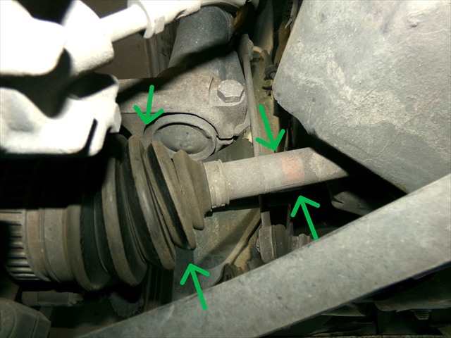 Transmision Delantera Derecha Ford Cougar 2.5 G 1998-2002
